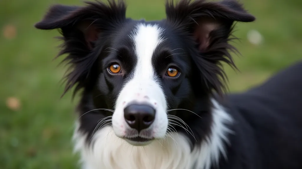 Border Collie close-up