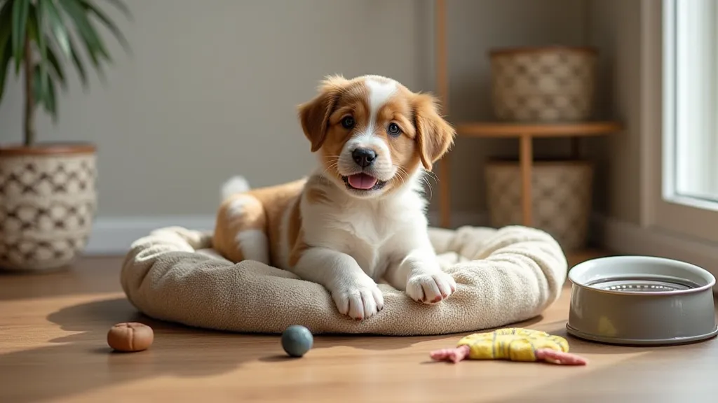 Cozy puppy zone